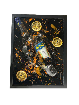 Aperol Fali Dekoráció