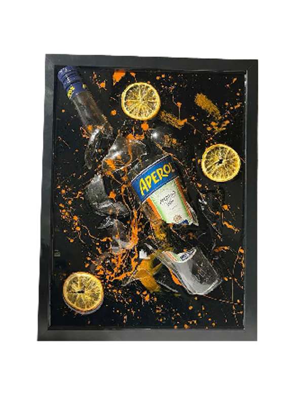 Aperol Fali Dekoráció