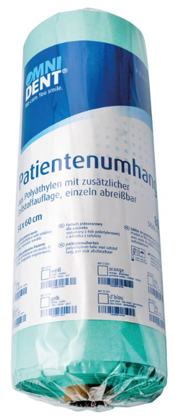 Πετσέτα Ασθενή Λαιμόκοψη Omnident