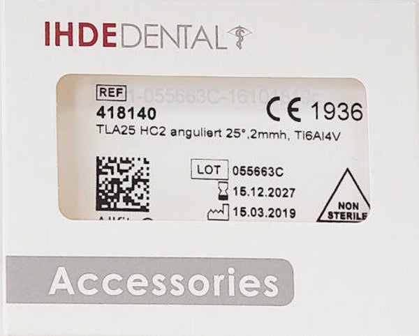 Hexacone Abutment 25°angled - TLA25