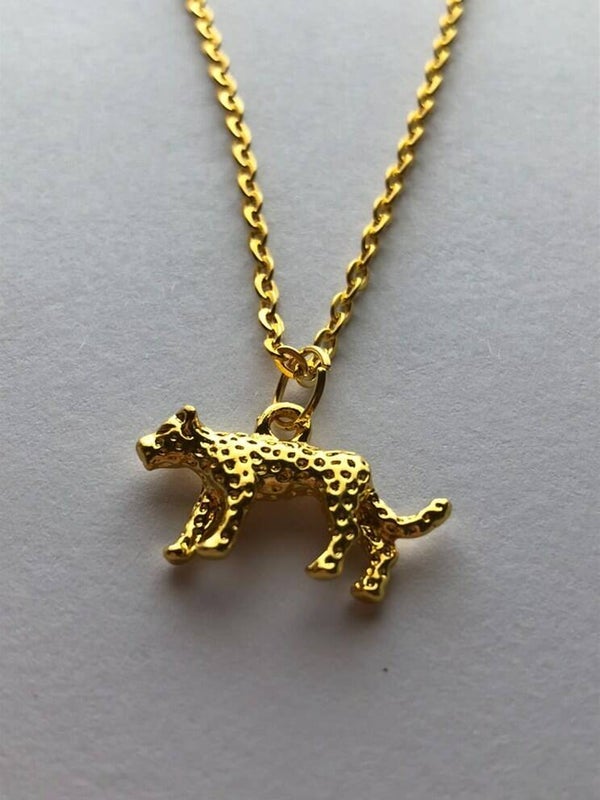 Panter ketting - goud