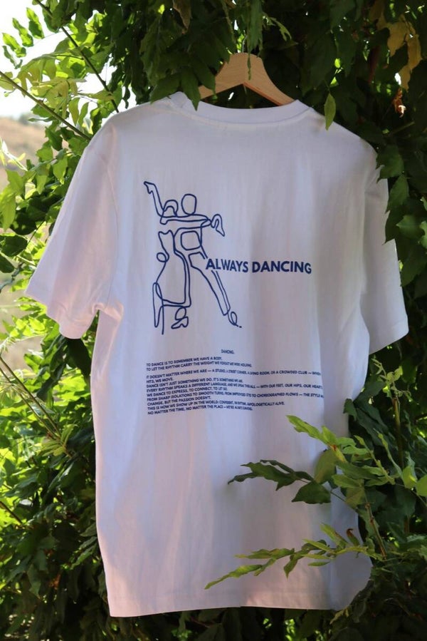 Bailando Bachata - White + Print
