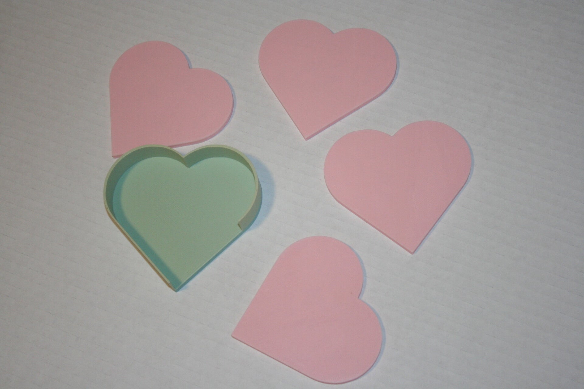 Heart Shaped Coasters