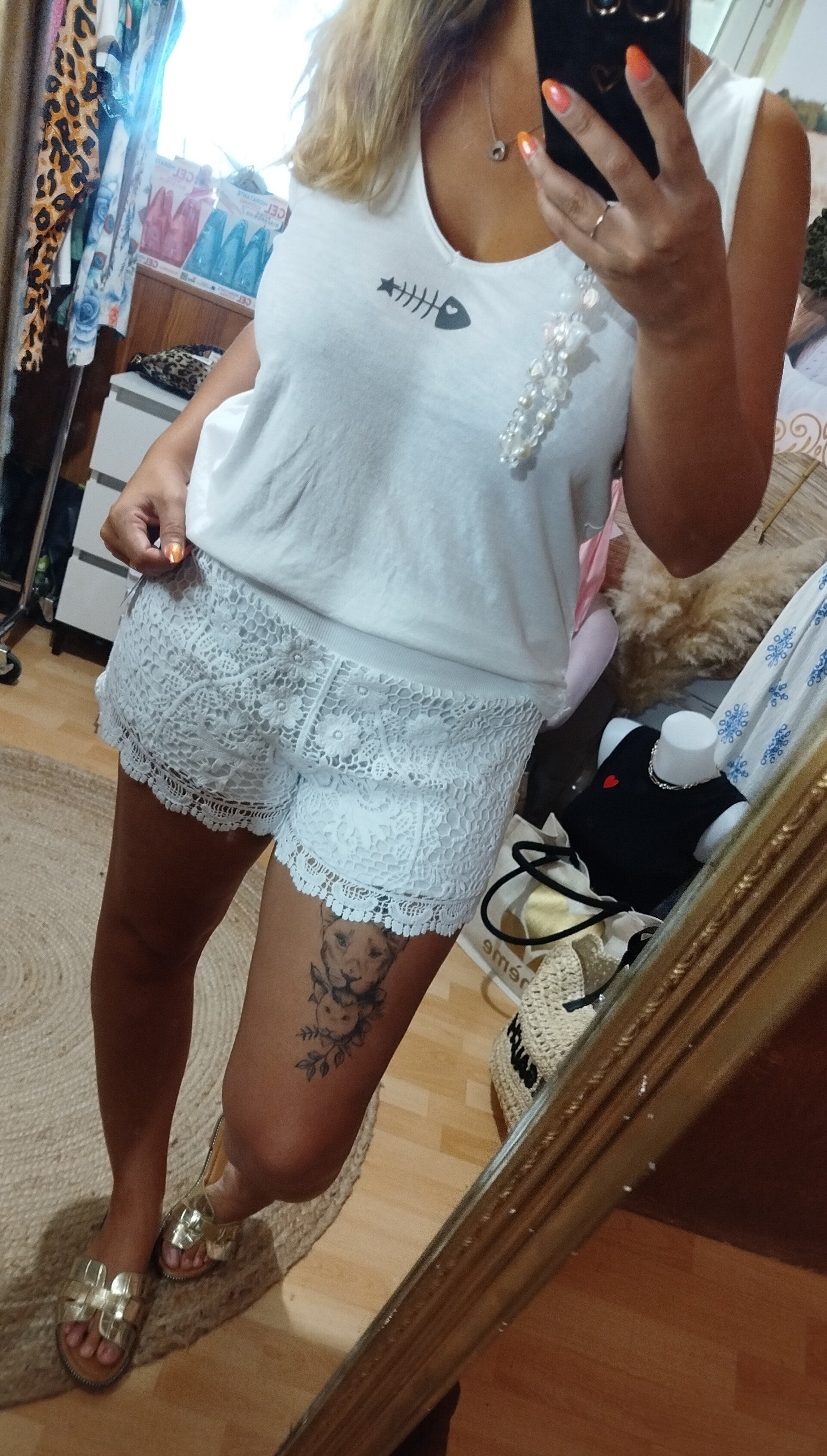 🌞Short dentelle🌞