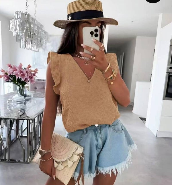 🌸Top gaze de coton🌸