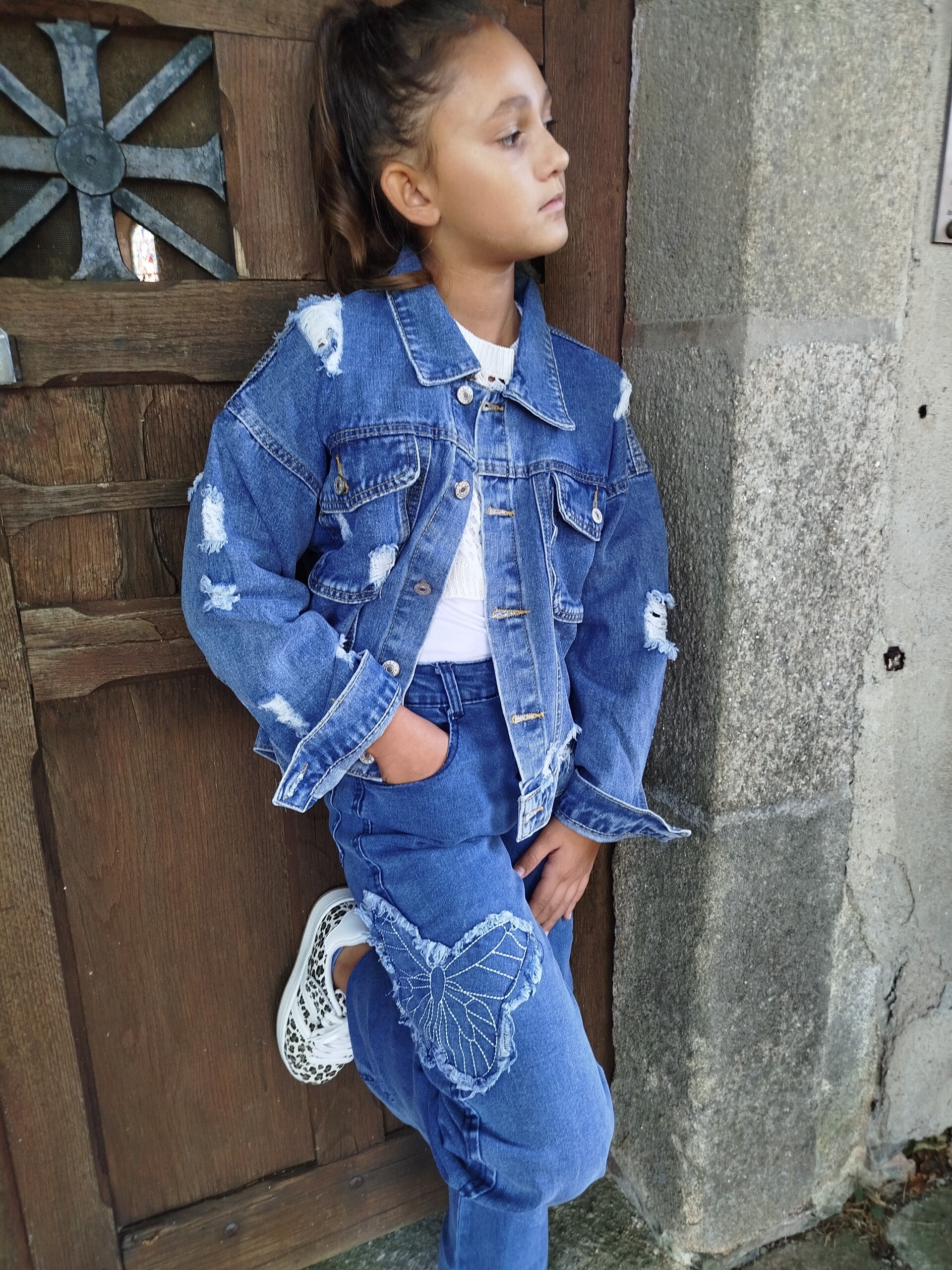 🌸Veste en jean fille🌸