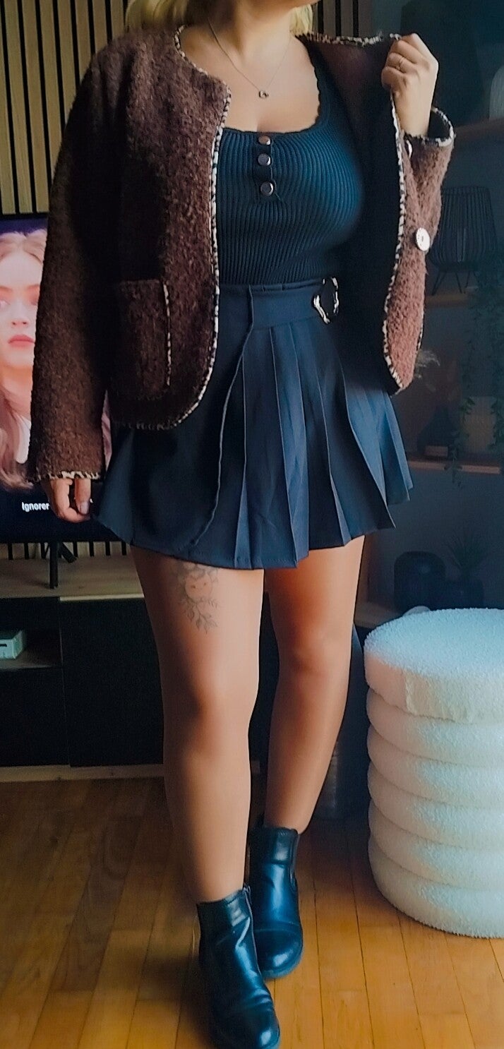 🌸Jupe short écolière🌸