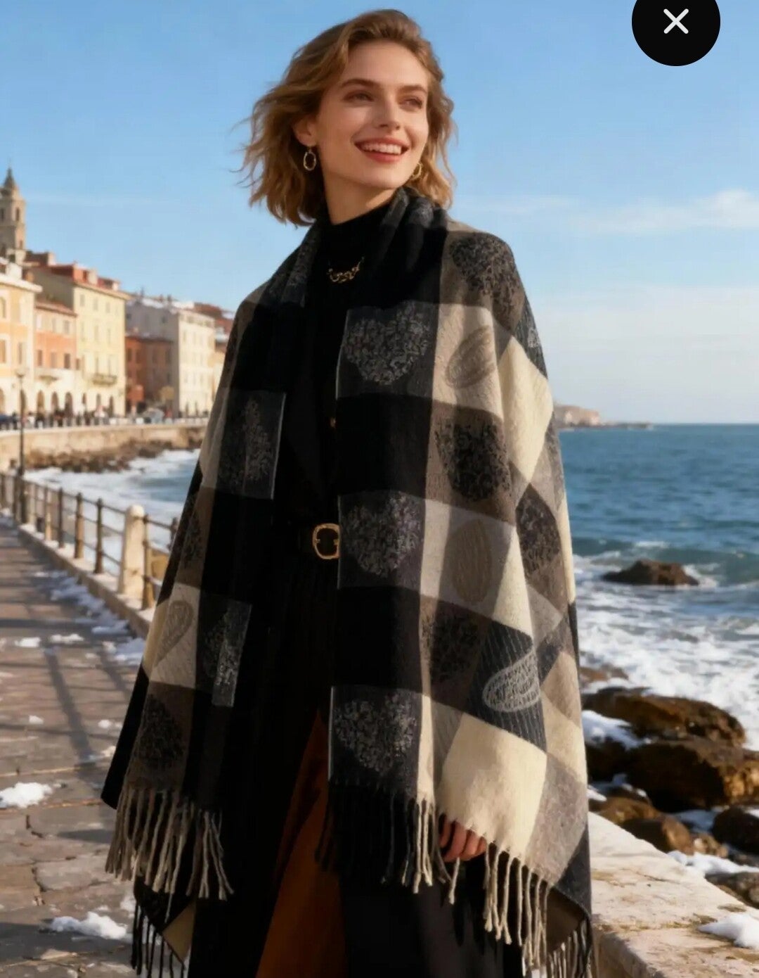 🤎Écharpe cœur🤎