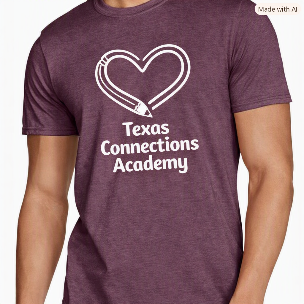 Pencil Heart T-shirt- New for 26-27 school year