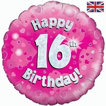 16th birthday balloon