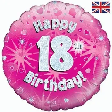 18th birthday balloon