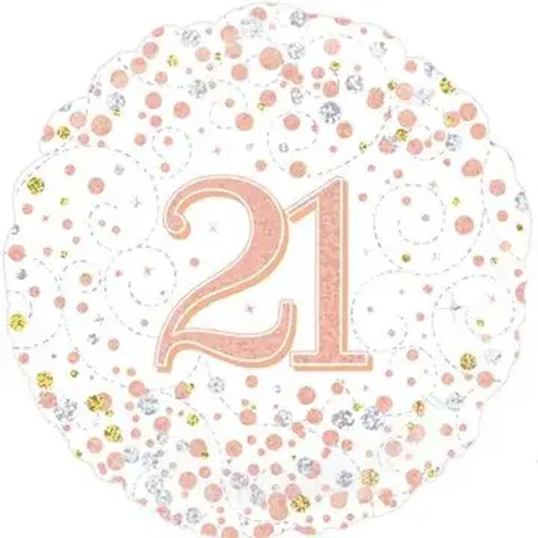 21st birthday balloon