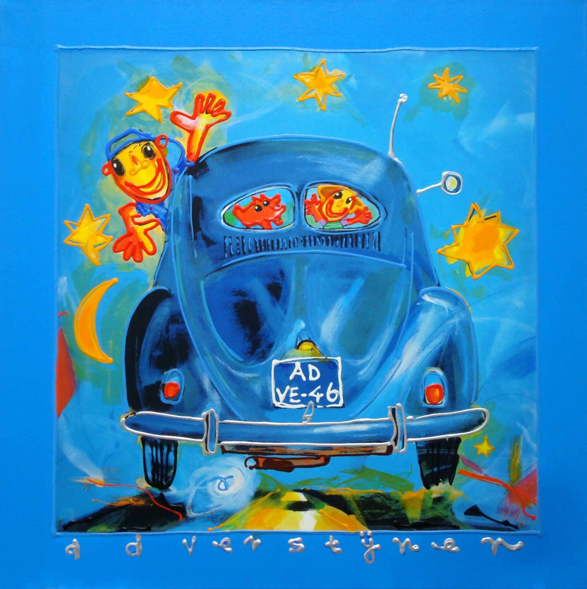 VW achteruit | Ad Verstijnen