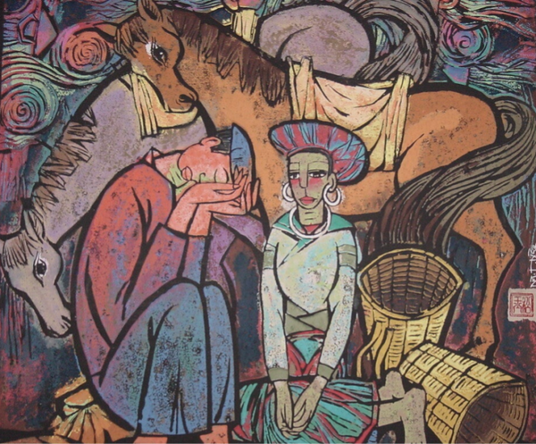 Moeder met kind | Nguyen Tung Ngoc