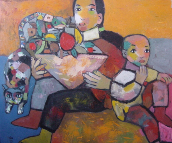 Moeder met kind | Nguyen Khanh Toan