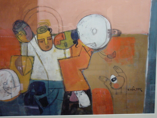 Vrouwen met trommel | Nguyen Dinh Hien