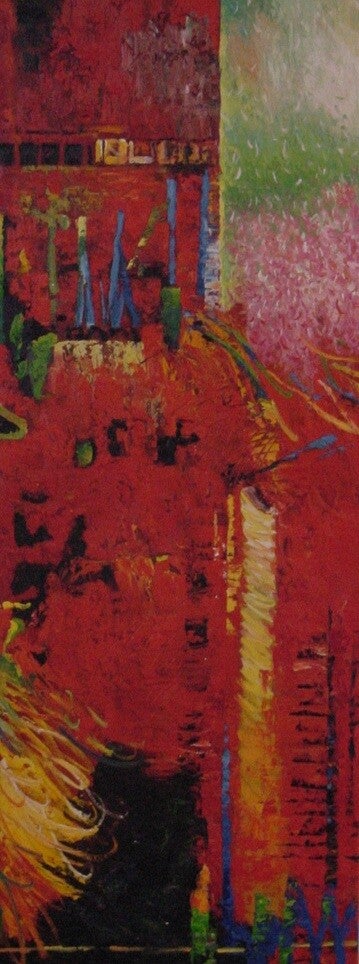 Abstract rood tekens | Kuangsalz