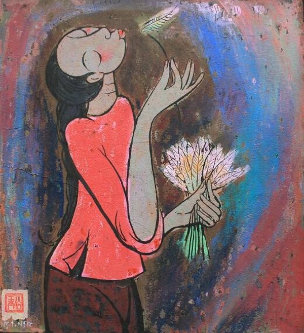 Blowing feather | Nguyen Tung Ngoc