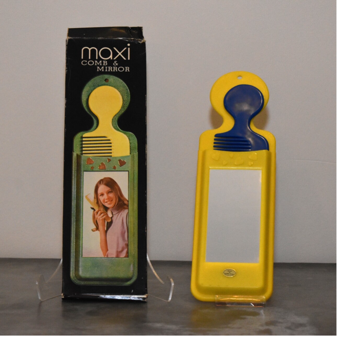 Retro kam en spiegel