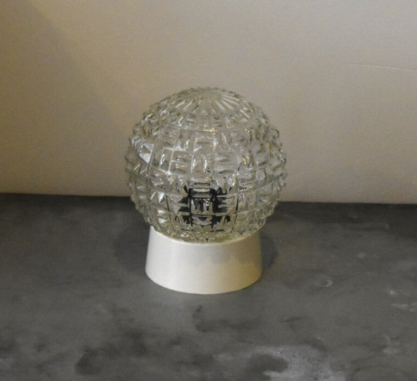 Plafondlampje Vintage met helder glas