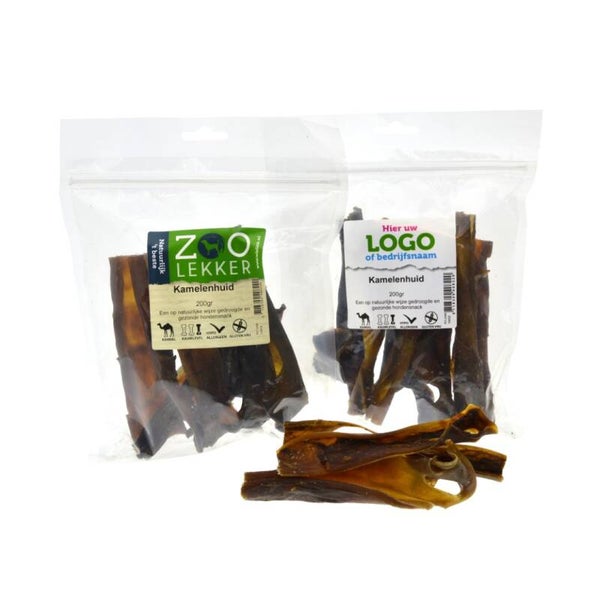 Kamelenhuid 200 gram 100 % natuurlijke hondensnacks
