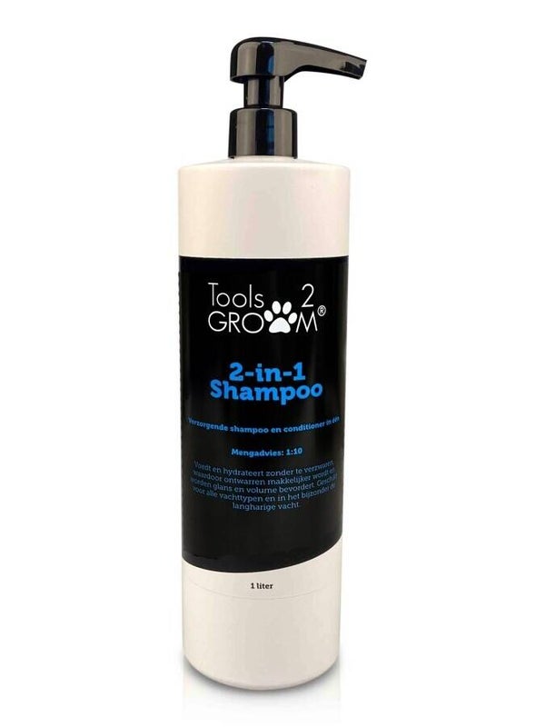 Tools2groom 2 in 1 shampoo en conditioner Luxe  1 liter