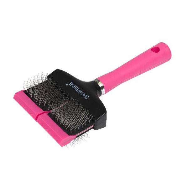 ShowTech borstel rose dubbel zacht