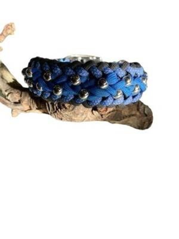 halsbandvan paracord turqouise