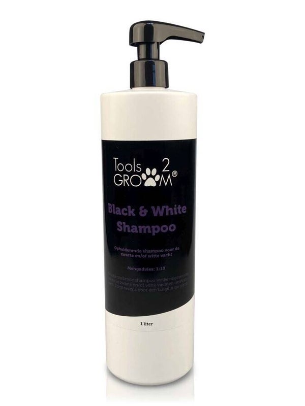 Tools2Groom Black and White shampoo Luxe 1 liter