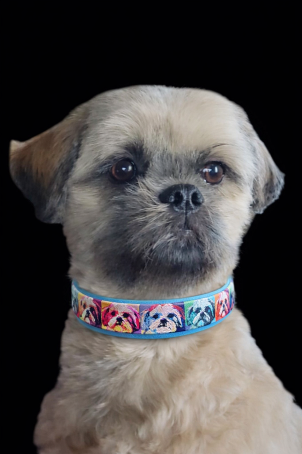 Halsband met boomer print