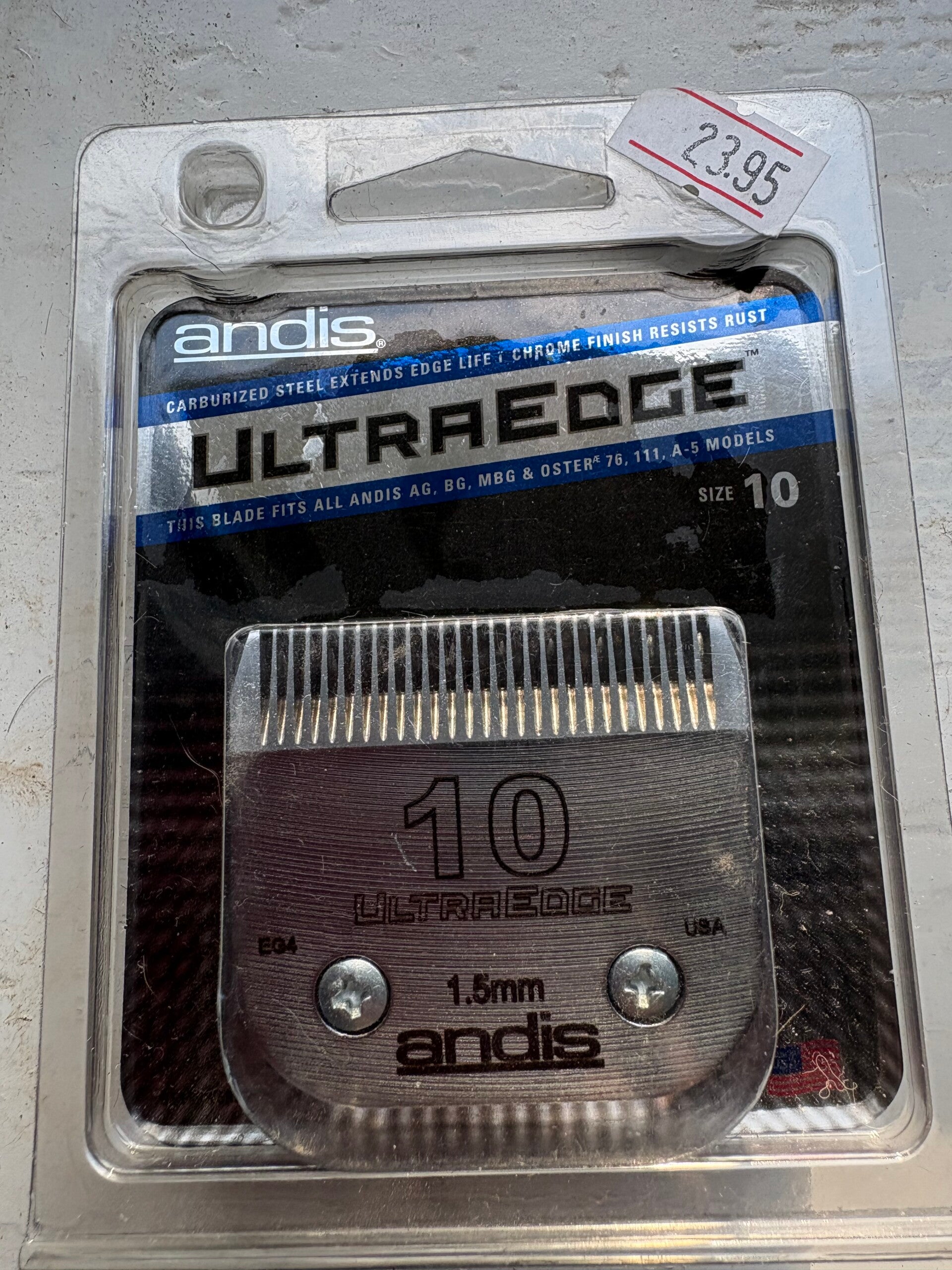 Andis Ultraedge scheerkop 10  1.5 mm