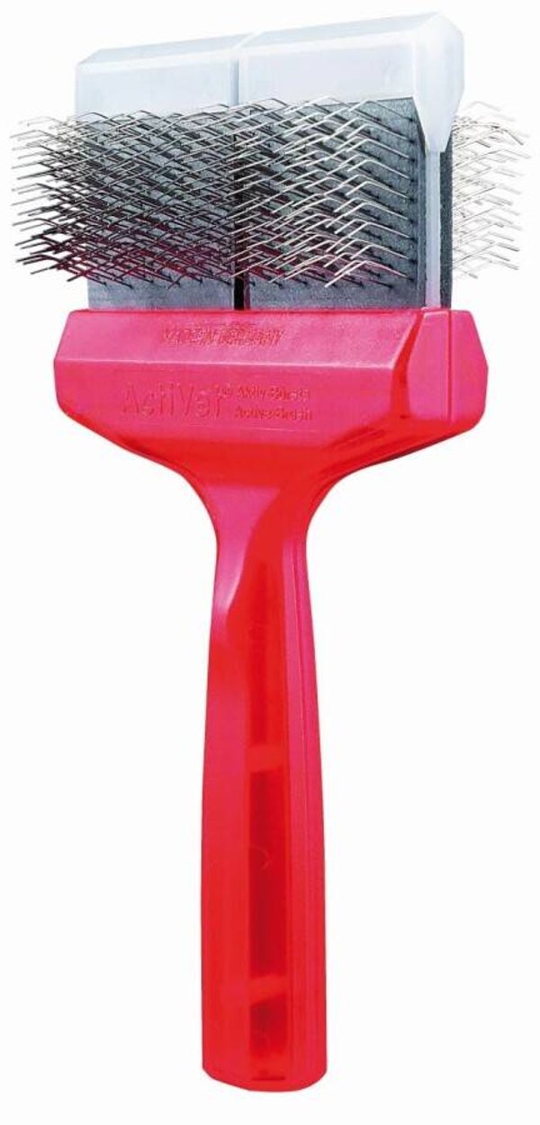 Activet borstel rood dubbel