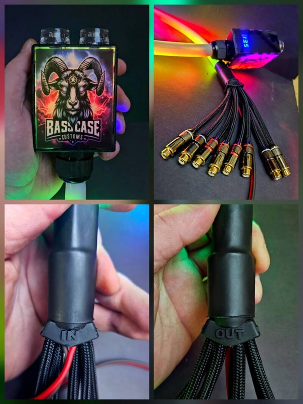 Fully Lit Series Dual Bassknobs.