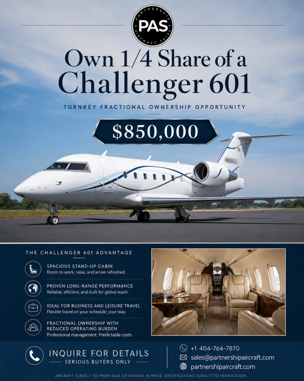 Bombardier Challenger 601