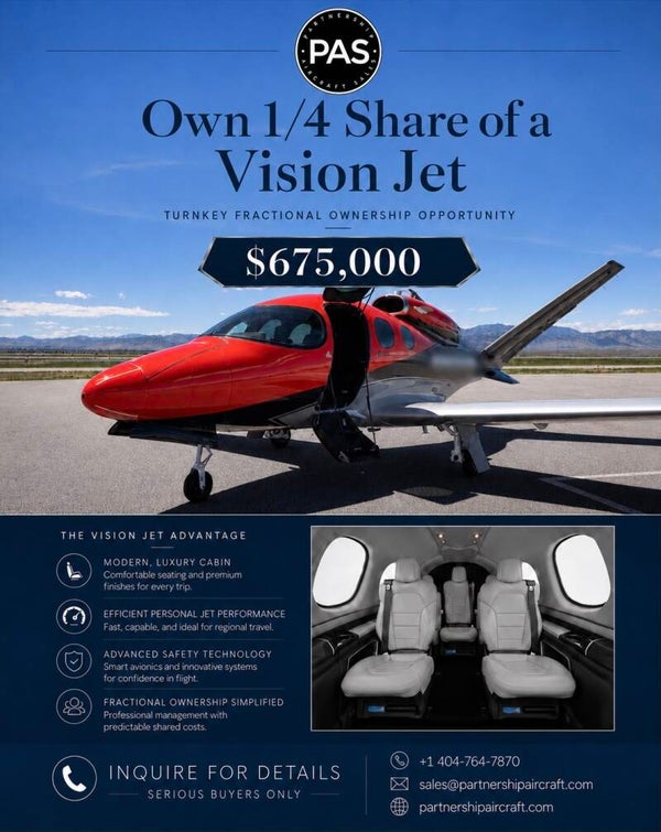 Cirrus Vision Jet