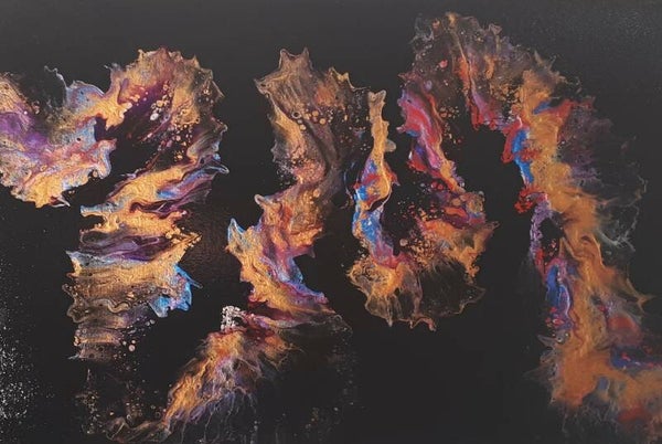 Fluorescent Flame #1