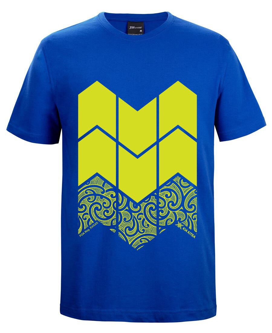 Kia Kitea Forestry Tee - Cotton - Royal