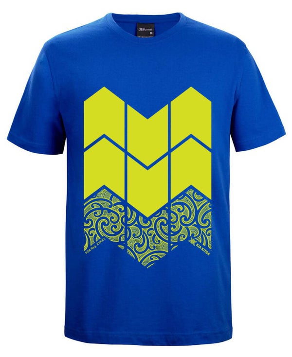 Kia Kitea Forestry Tee - Cotton - Royal