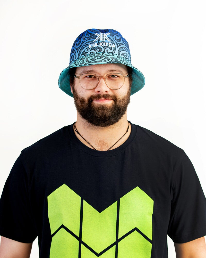 Reversible Bucket Hat - Paua