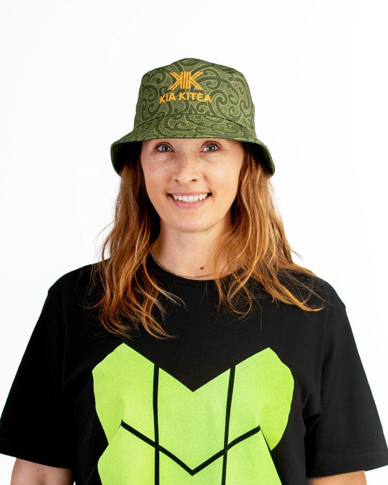 Reversible Bucket Hat - Khaki