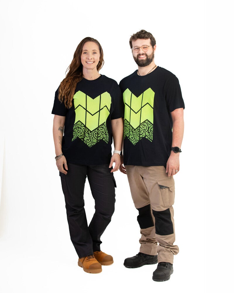 Kia Kitea Forestry Tee - Cotton - Navy