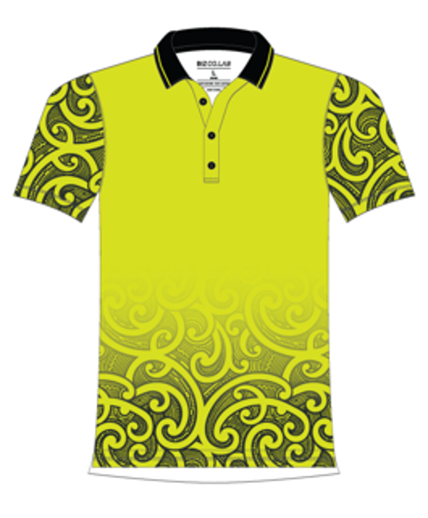 Hi Vis Mahi Polo - Tane