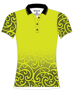 Hi Vis Mahi Polo - Wahine