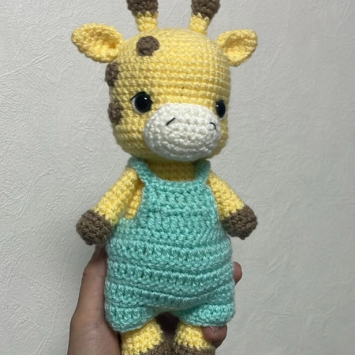 Girafe au crochet layette