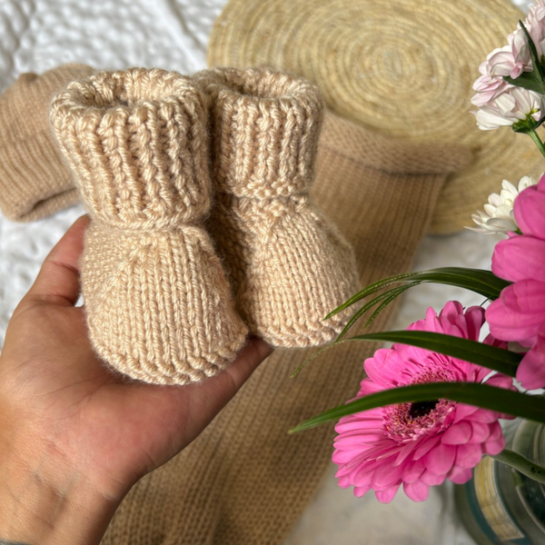 Chaussons naissance layette  – Doux & extensible