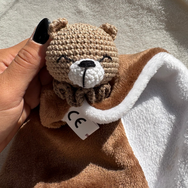 Doudou lange ours personnalisable