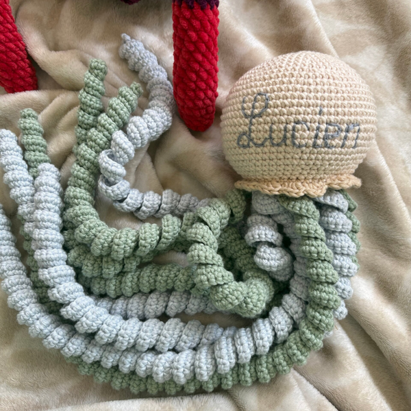 Crabe et pieuvre