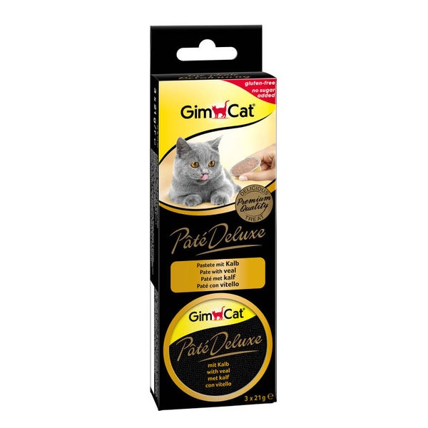GimCat Pâté Deluxe met kalf