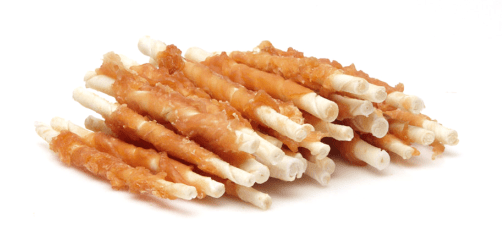 Rawhide Stick met kip 13cm