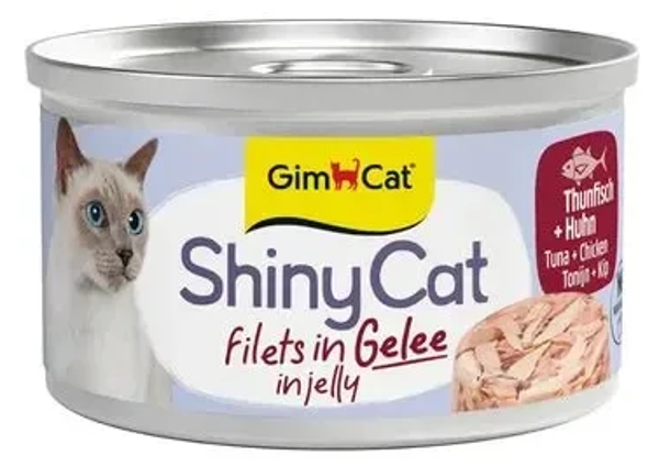 ShinyCat Filets in Jelly - Tonijn en Kip